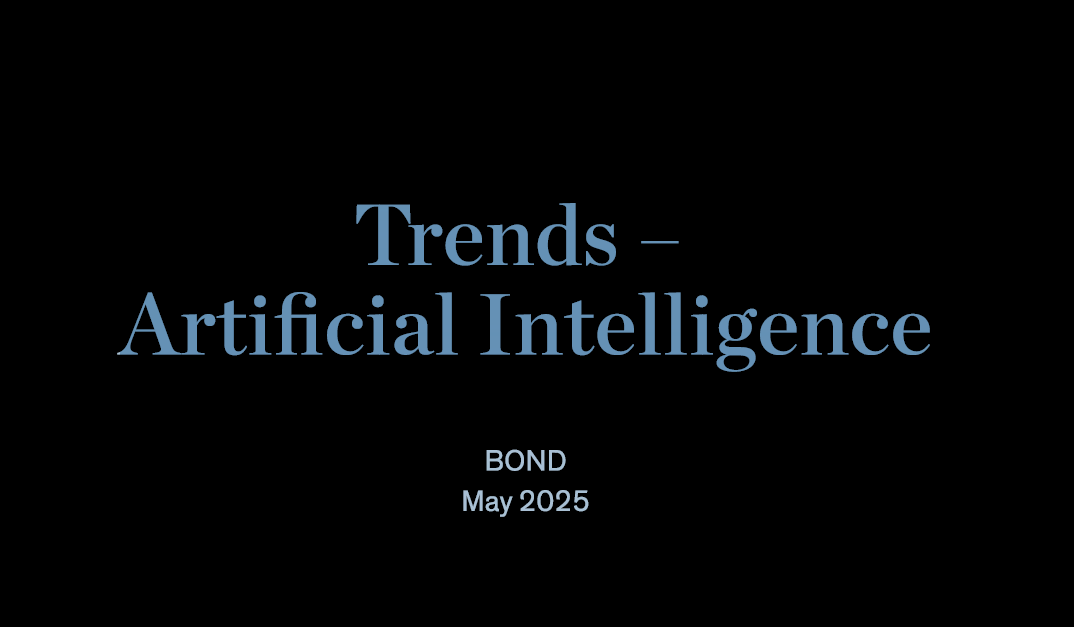 解读BOND公司 2025 《人工智能趋势报告》（Trends – Artificial Intelligence）（一）