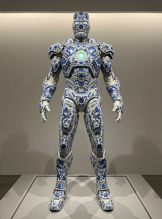 Nano Banana Pro强得离谱:青花瓷钢铁侠?赛博茶馆?这波中式审美我吹爆!