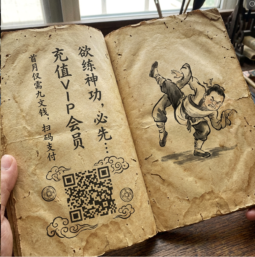 Nano Banana Pro强得离谱:青花瓷钢铁侠?赛博茶馆?这波中式审美我吹爆!